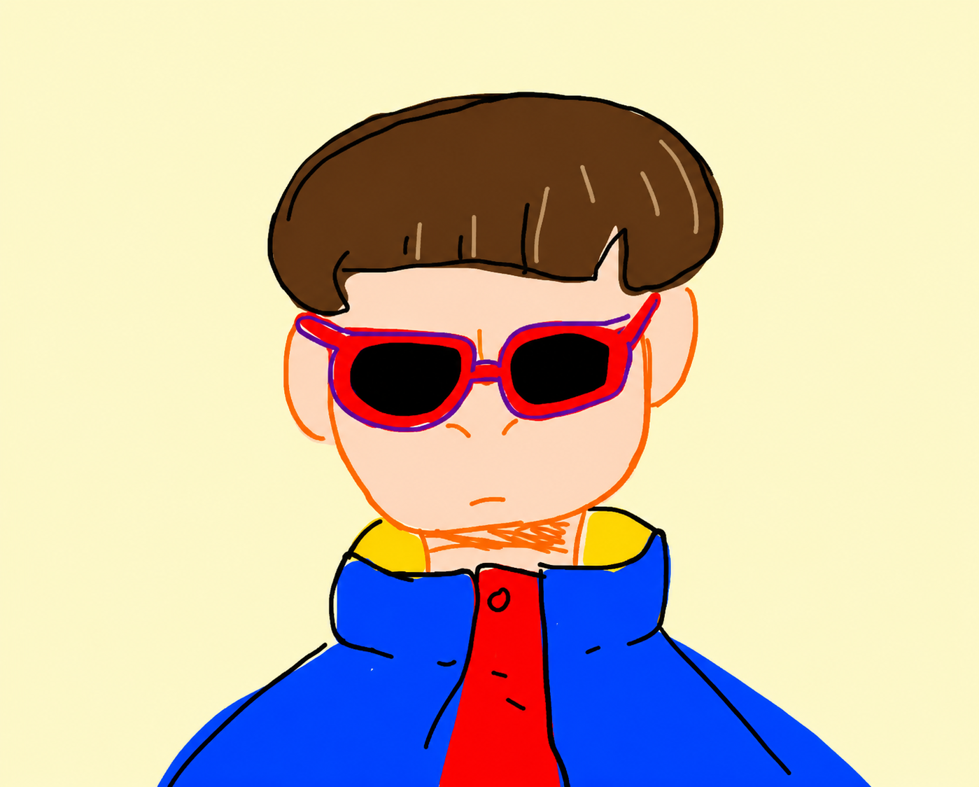 Baby genius mascot